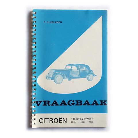 Vraagbaak Citroën Traction Avant 11BL - 11B - 15/6