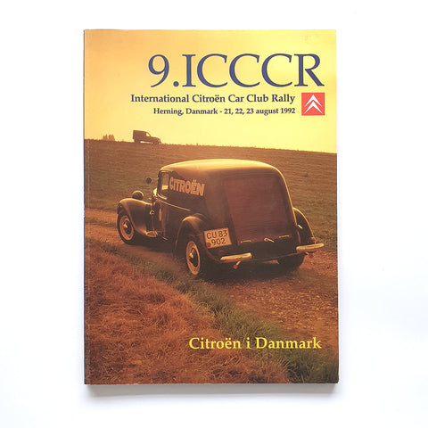 9.ICCCR; 21,22,23 august 1992; Herning, Danmark