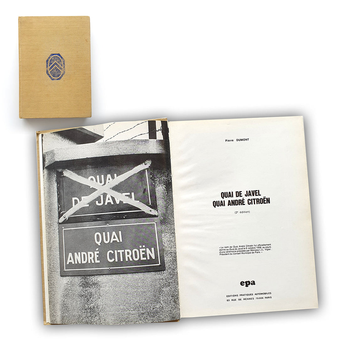 Citroën, Quai de Javel Quai Andre Citroën 19191973 citrovisie