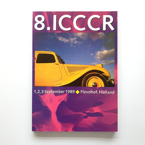 8.ICCCR, 1,2,3 septmber 1989, Flevohof Holland