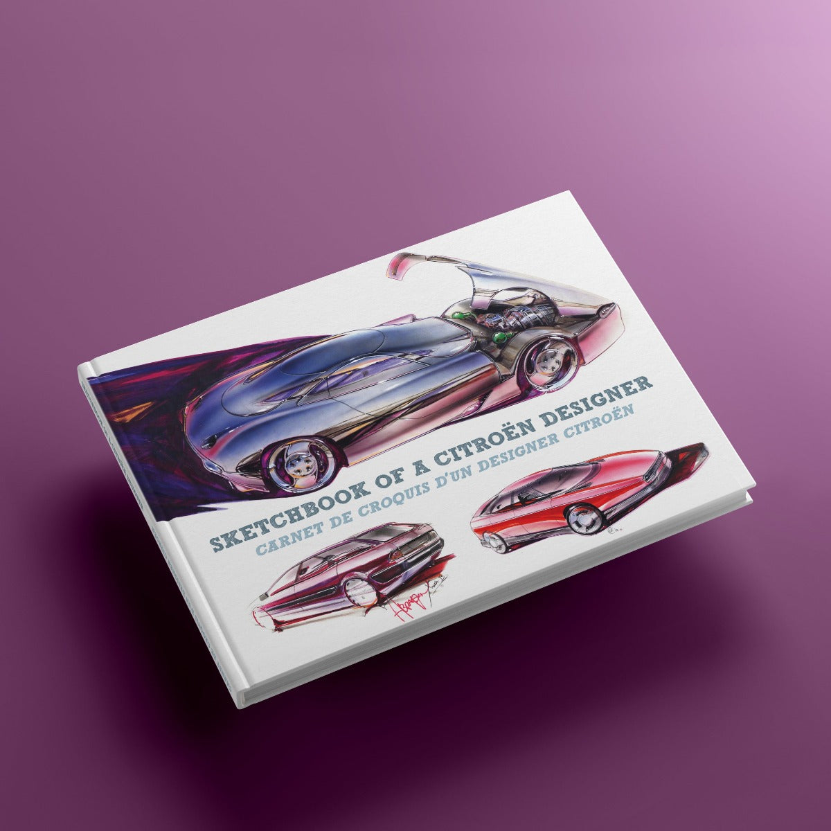 Sketchbook of a Citroën designer