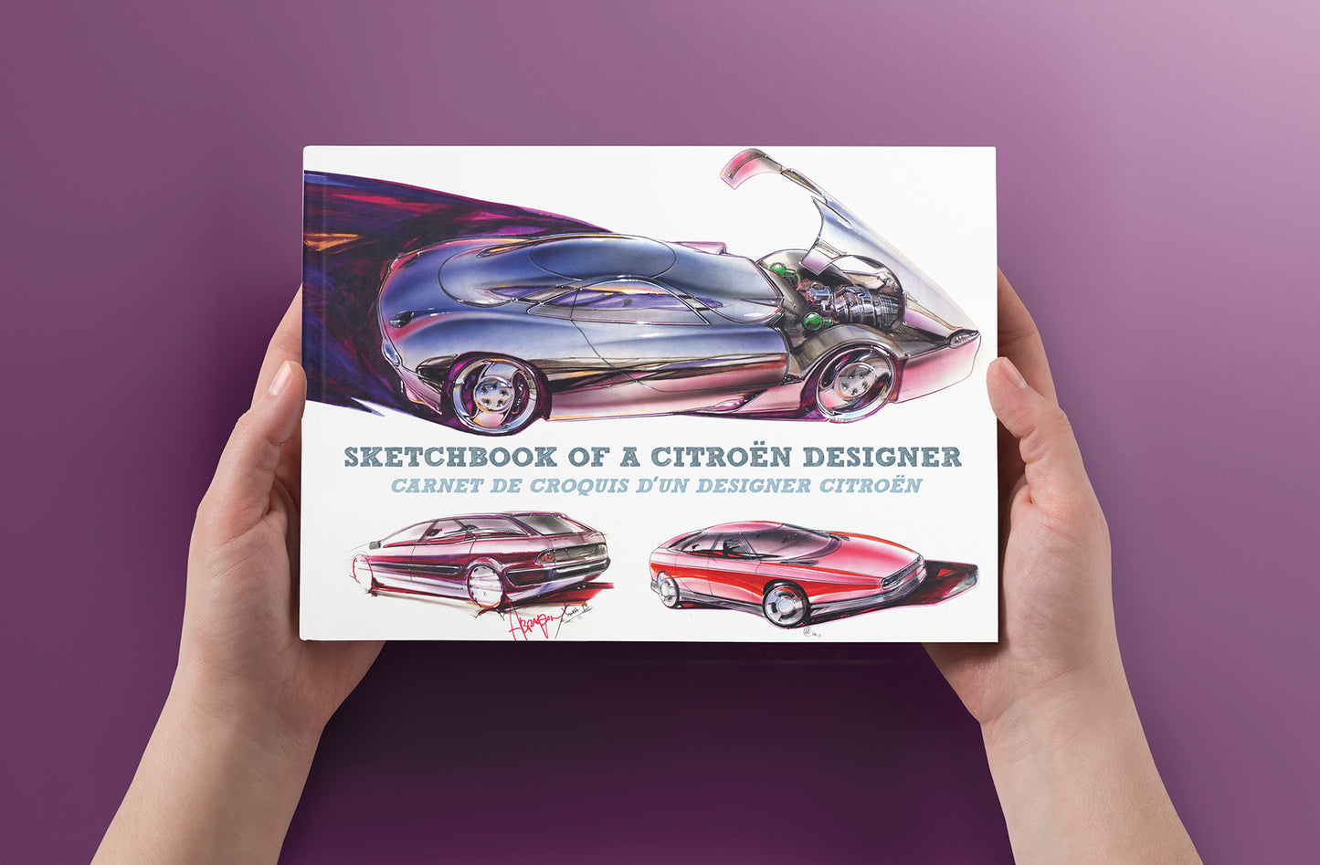 Sketchbook of a Citroën designer