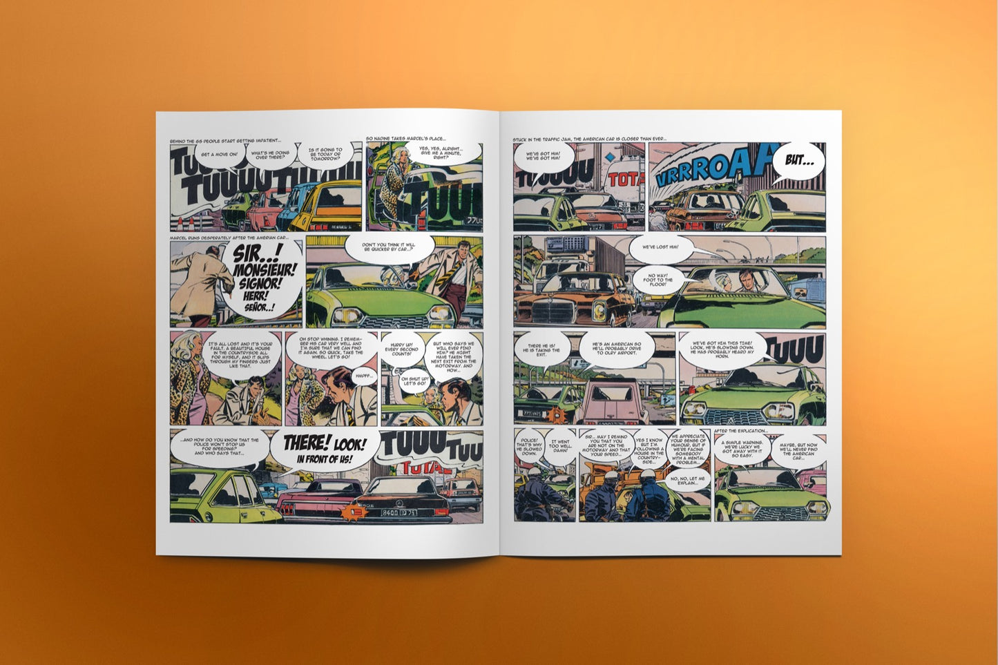 Citroën GS - Comic book (GB)